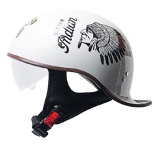 Retro Motorcycle Half Helmet