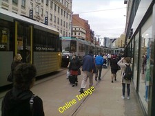 Photo 6x4 Tram Jam on Market