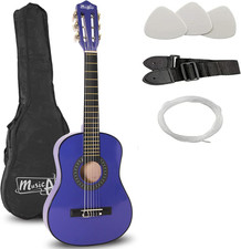 Music Alley Classical Junior Acoustic Guitar for Kids with Bag
