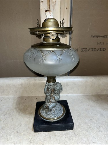 Antique 1870 figural cupid - figural,
