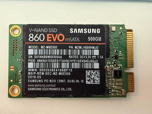 Samsung 860 evo 500 msata - evo,