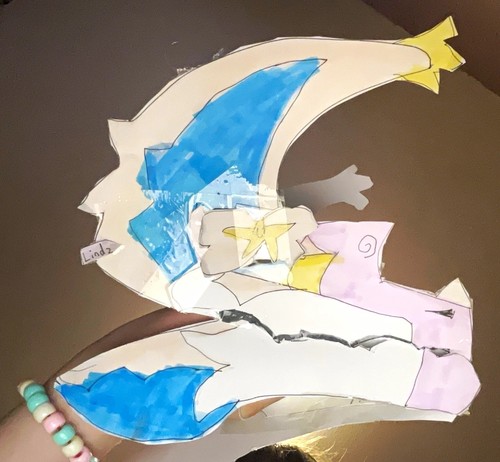 Handmade paper dragon - dragon,