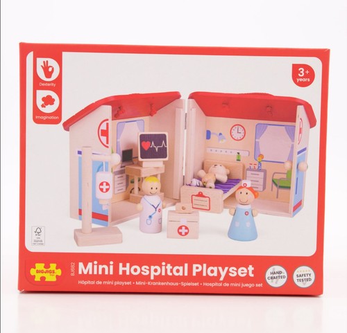 Bigjigs wooden hospital - bigjigs,