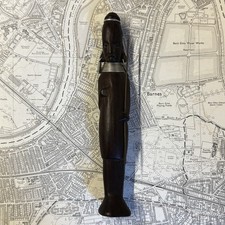 Vintage Carved Wooden Figure African Tribal Warrior