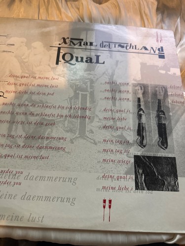 Xmal deutschland equal - –,