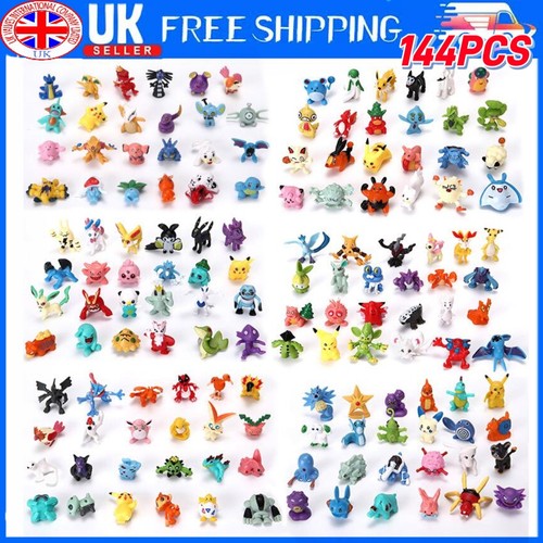 144pc pokémon action - 144pc, figures