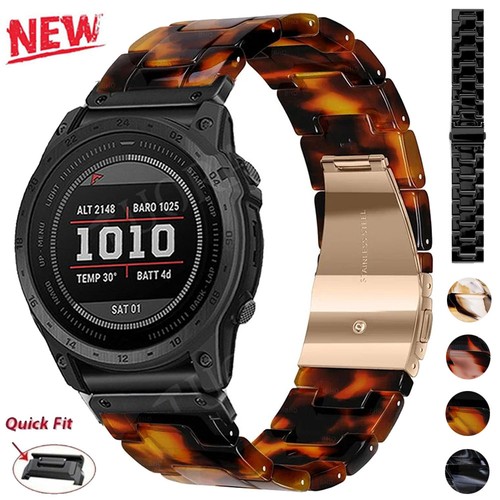 Resin plastic band watch strap - resin,