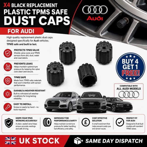 Black replacement tpms safe - 4x,
