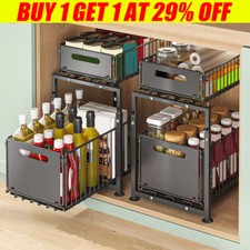 2-Tier Pull Out Basket Under