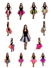 8 Layer Bustle Tutu Skirt – 80s Fancy Dress Hen Party Halloween Festival UK