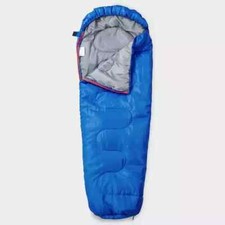 Eurohike Snooze 200 Mummy Sleeping Bag Blue Camping 200cm 2m NEW SEALED UK