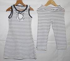 Jottum Summer Tunic 6 116 cm And Cropped Leggings Age 5 110 cm EUC