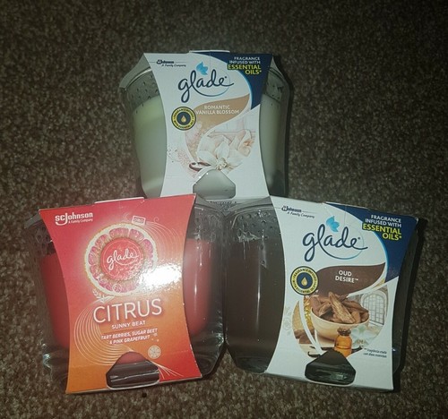Glade large candle oud - ×3,