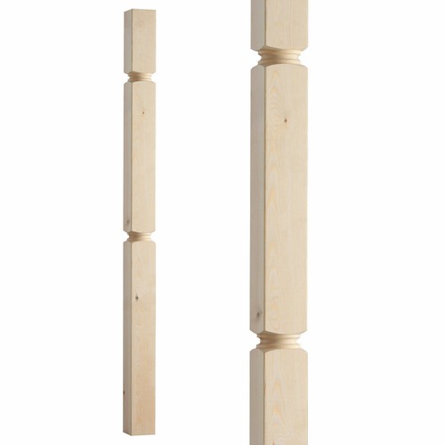 Staircase newel post regency - newel,