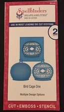 Bird Cage One metal cutting Spellbinders Shapeabilities Die D-Lites die set