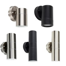 Garden Outdoor LED Up Down Wall Light Metal Security Lights Dusk to Dawn Bulbs