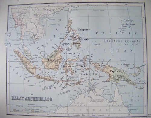 Original 1886 antique map - antique,