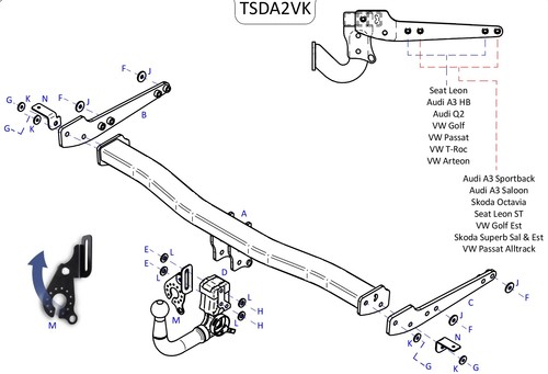 Towtrust vertical detachable - towtrust,