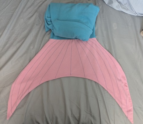 Tall pink and blue - 7,