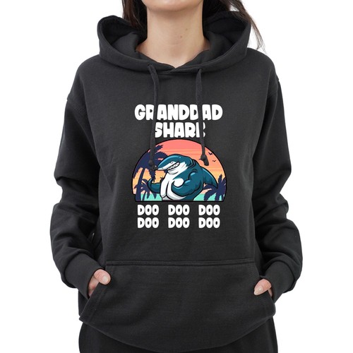 Funny granddad shark - funny, doo