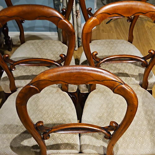 Set wooden dining - of,