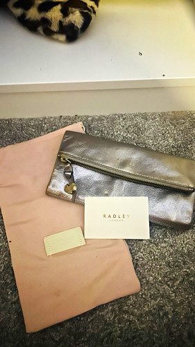 Radley london silver leather - silver,