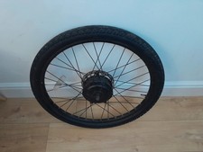 26” Bike Wheel Motor E bike 36v M155 Untested selling as parts  / spares