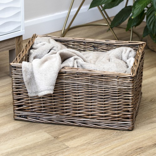 Extra large wicker storage - large,
