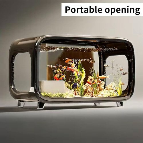Panoramic fish tank modern - panoramic,