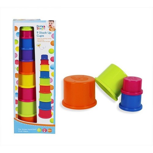 Baby stacking cups toy - cups,
