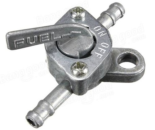 Petrol faucet dirt bike - petrol, on