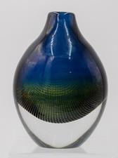 Orrefors Kraka Art Glass Vase