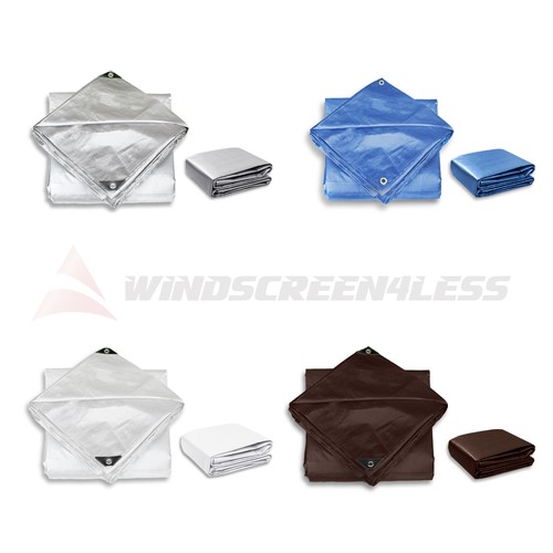 Heavy duty tarp poly - duty,