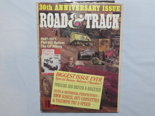 Road track june 77 30th - track,