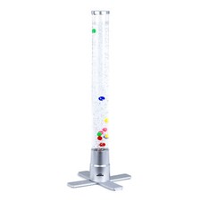 Wicked Gizmos 60cm Colour Changing LED Bubble Lamp with Fish and Balls