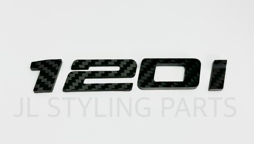Carbon fibre letters black - fibre,