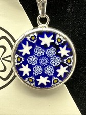 Murano Glass Pendant Necklace