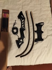 Traditional Recurve Bow with Arrows – Archery Set for Sport & Target Practice