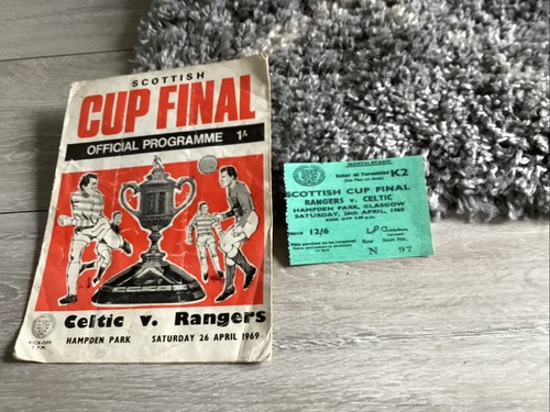 Very rare 1969 scottish cup - very,