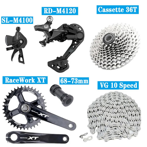 Shimano deore m4100 1x10 speed - shimano,