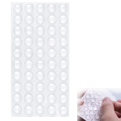 Transparent rubber feet - transparent,