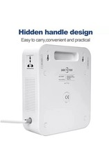 3000W Peak Step Down Voltage Transformer 240v-110v Converter White