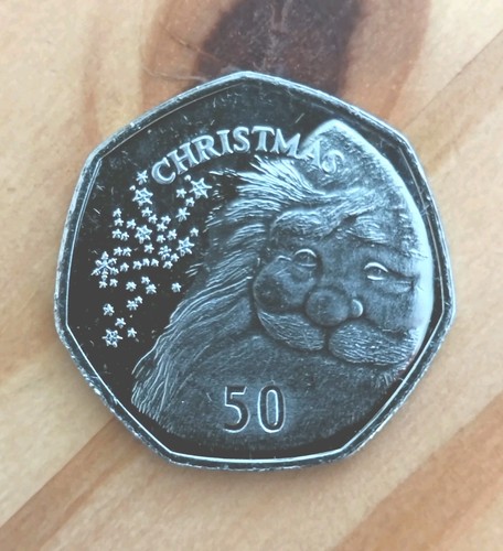 2007 gibraltar 50p - fifty, pence