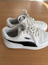 Boys Puma White Trainers Size 3