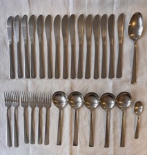 Elkington Rushall Set cutlery Stainless Steel Forks Spoons knives x28