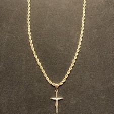 Gold chain rope 20in - gold, 4mm
