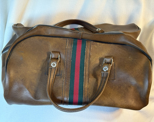 Vtg 70s pantos duffle bag - duffle,