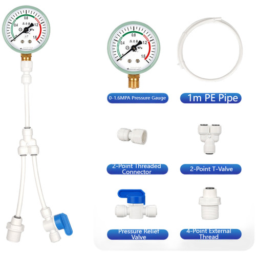 Water pressure testing kit - pressure,