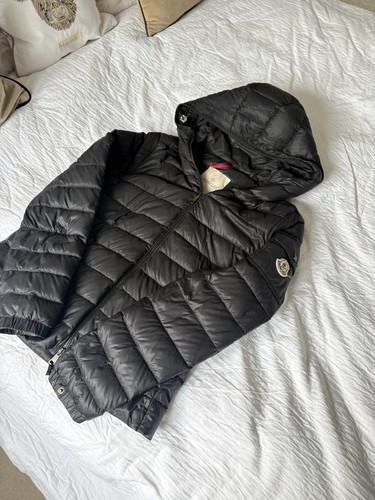 Moncler matte nylon hooded