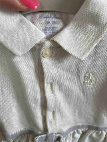 Ralph lauren off white - white, 0-3